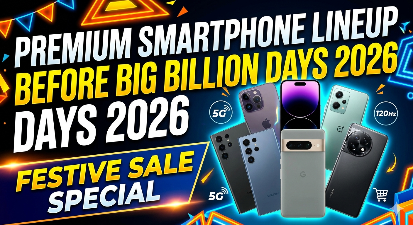 Best Smartphones Launching Before Big Billion Days & Diwali 2026