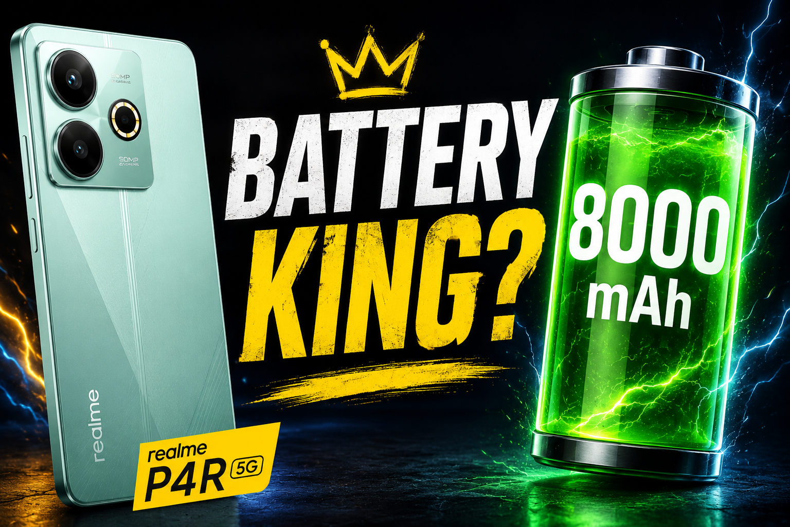 Realme P4R 5G Review: Is the Massive 8000mAh Battery a True Game Changer?