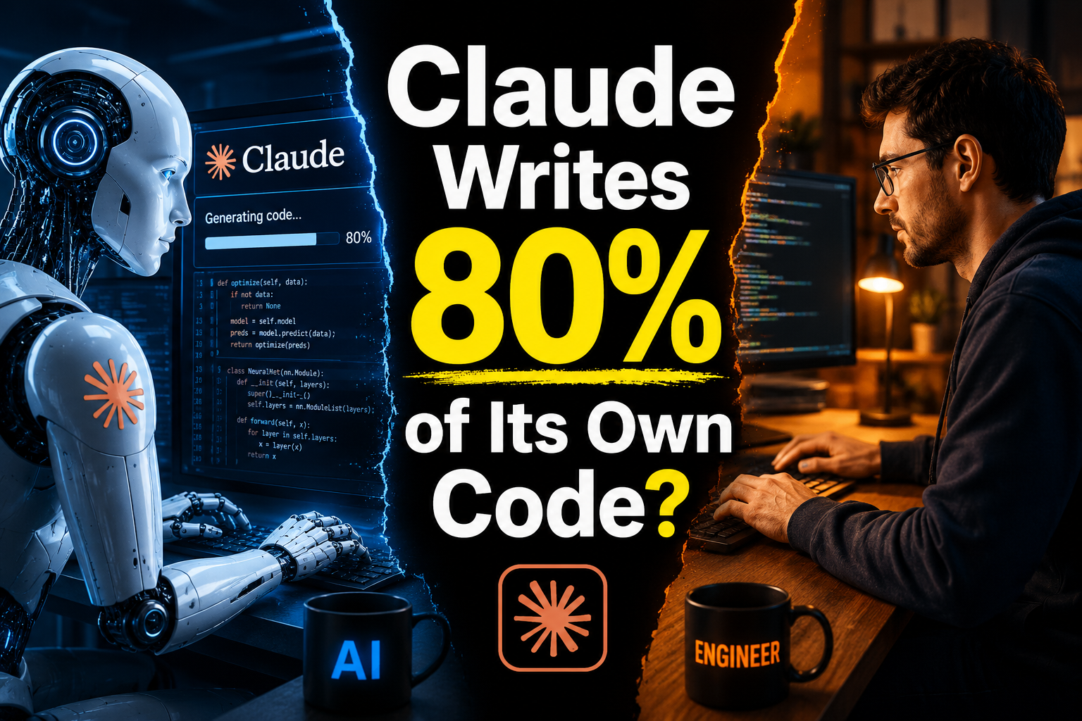 Claude Writing 80% of Its Own Code: What It Means for Software Engineers in the AI Era