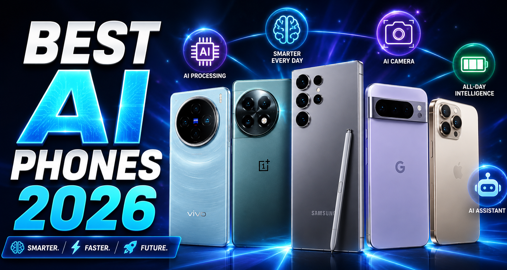 Best AI Smartphones of 2026: Features That Actually Matter